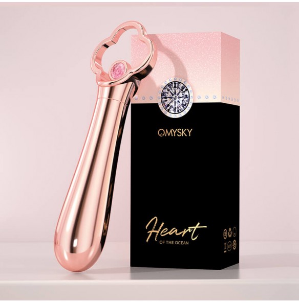 Taiwan OMYSKY - Heart Of The Ocean Luxury Wand Vibrator (Chargeable - Champagne Gold) Taiwan OMYSKY - Heart Of The Ocean Luxury Wand Vibrator (Chargeable - Champagne Gold)